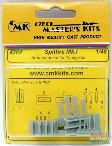 CMK4264 1:48 CMK Spitfire Mk I Armament Set (TAM kit) #4264