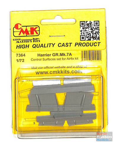 CMK7364 1:72 CMK Harrier GR.7A Control Surfaces Set (AFX kit)