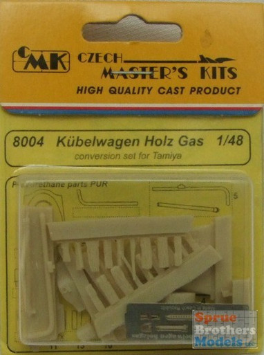 CMK8004 1:48 CMK Kubelwagen Holz Gas Conversion Set (TAM kit)
