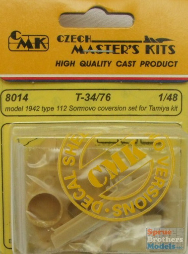 CMK8014 1:48 CMK T-34/76 Model 1942 Type 112 Sormovo Conversion Set (TAM kit)