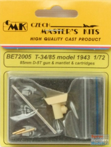 CMKBE72005 1:72 CMK Gun Barrel Set - T-34/85 Model 1943