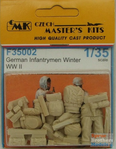 CMKF35002 1:35 CMK Figures - WWII German Infantrymen Winter #35002