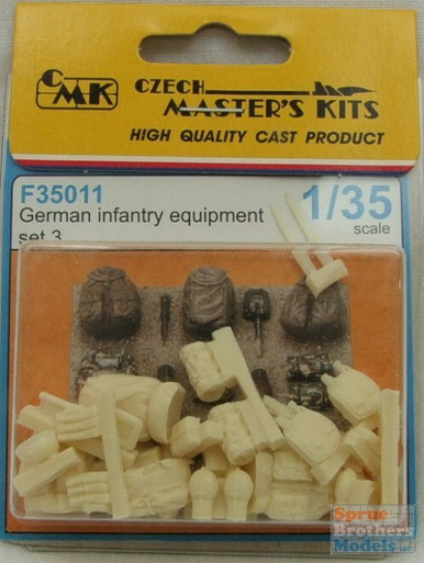 CMKF35011 1:35 CMK German Infantry Equipment Set 3 #35011
