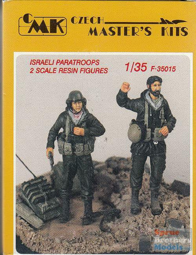 CMKF35015 1:35 CMK Figures - Israeli Paratroopers #35015