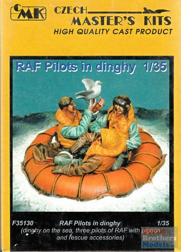CMKF35130 1:35 CMK Figures - RAF Pilots in Dinghy #35130