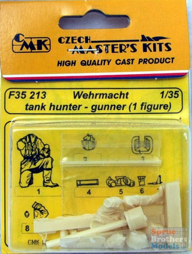 CMKF35213 1:35 CMK Figures - Wehrmacht Tank Hunter - Gunner (1 figure) #F35213