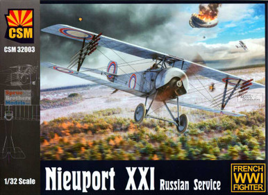CSM32003 1:32 Copper State Models Nieuport XXI Russian Service