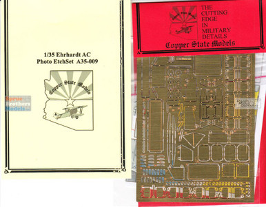 CSMA35009 1:35 Copper State Models Ehrhardt Armoured Car PhotoEtch Detail Set (CSM kit)