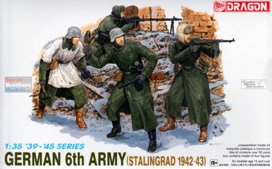 DML6017 1:35 Dragon German 6th Army Stalingrad 1942-43 Figure Set