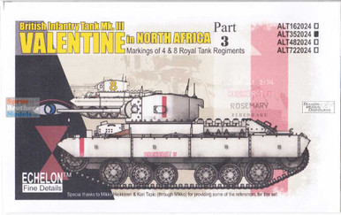 ECH352024 1:35 Echelon Decals - Valentine Mk.III in North Africa Part 3