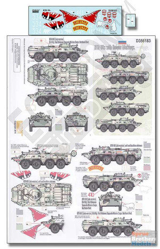 ECH356183 1:35 Echelon BTR-80s with Unique Markings