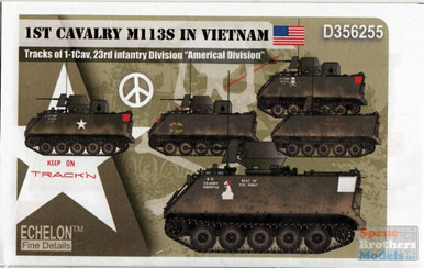 ECH356255 1:35 Echelon 1st Cavalry M113s in Vietnam