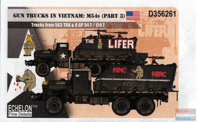 ECH356261 1:35 Echelon Gun Trucks in Vietnam: M54s Part 3