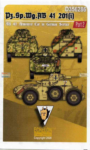 ECH356286 1:35 Echelon Pz.Sp.Wg.AB 41 201(i) Part 2