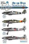 ECL32061 1:32 Eagle Editions Fw190D-9's ErgKG(J) JG6 JG26 JG301 #32061