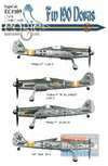 ECL32109 1:32 Eagle Editions Fw190 Doras JG2 JG51 #32109
