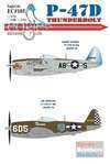 ECL72105 1:72 Eagle Editions P-47D Thunderbolt Bubbletop #72105