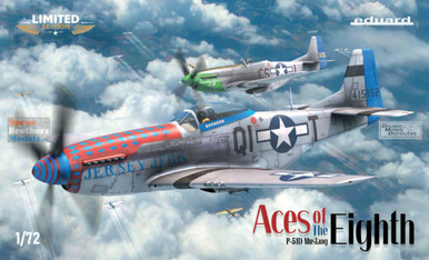EDU02147 1:72 Eduard P-51D Mustang 'Aces of the Eighth' [Limited Edition]