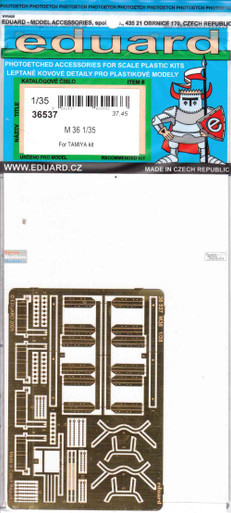 EDU36537 1:35 Eduard PE - M36 Tank Destroyer (TAM kit)
