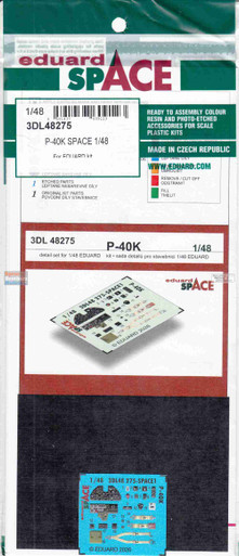 EDU3DL48275 1:48 Eduard SPACE - P-40K Warhawk (EDU kit)