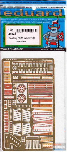 EDU48943 1:48 Eduard PE - Tornado F.3 ADV Exterior Detail Set (REV kit)