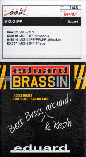 EDU644101 1:48 Eduard LookPlus - MiG-21PF Fishbed Detail Set (EDU kit)