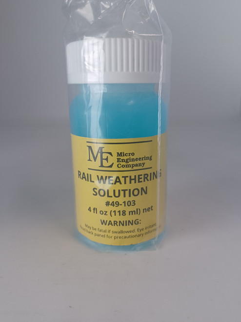 (SO) 49-103 Rail Weathering Solution -- 4oz 118