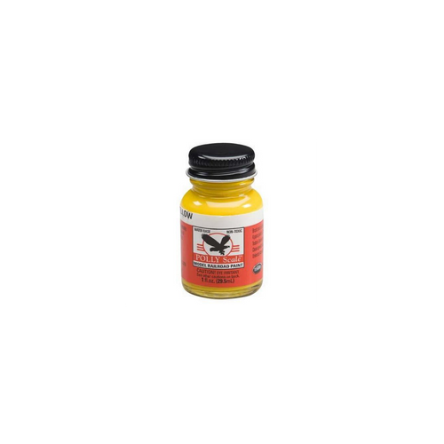 F414125 (D)  Railbox Yellow 1oz Poly Scale