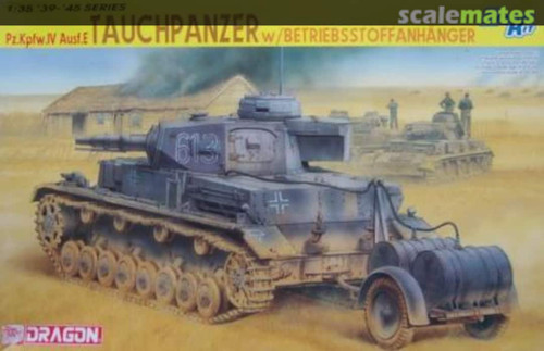 DML6402 Pz.Kpfw.IV Ausf.E Tauchpanzer w/Betriebsstoff_nhanger 1/35