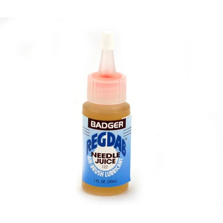 BAD122  REGDAB Airbrush Lubricant 1 oz. / 29.6mL