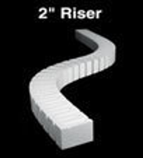WOOST1408 2" Riser 2' each (4)