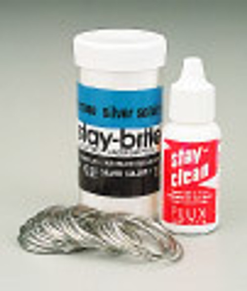 (D) 2000 SBSK Silver Solder with Flux- Stay-Brite 1/2oz (D) 2000 SBSK Silver Solder with Flux- Stay-Brite 1/2oz