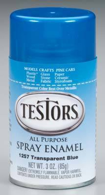 TES1257T  Spray 3oz Transparent Blue TES1257T  Spray 3oz Transparent Blue
