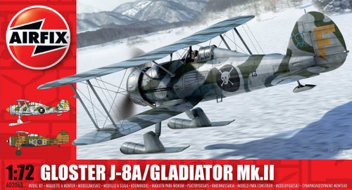 A02063 1:72 Gloster Gladiator J-8A/Gladiator Mk.II A02063 1:72 Gloster Gladiator J-8A/Gladiator Mk.II