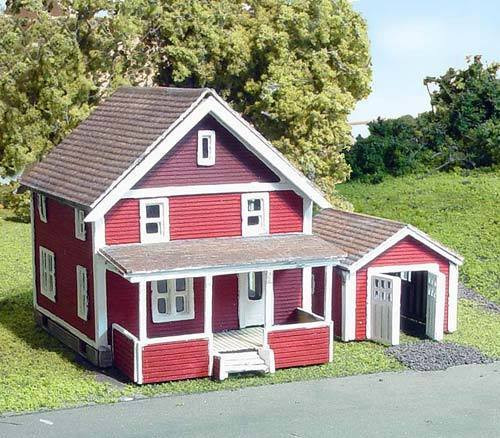 873 N Suburban House & Hudson Garage Combo - Laser Art -- Kit 873 N Suburban House & Hudson Garage Combo - Laser Art -- Kit