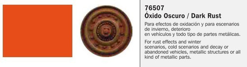 VLJ76507 Dark Rust Model Wash 35ml Bottle