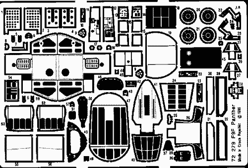 EDU72279 Aircraft- F9F for HSG 1/723