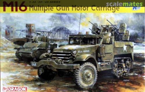 DML6381 M16 Multiple Gun Motor Carriage- Smart Kit 1/35