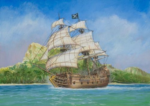 9031 Pirate Ship Black Swan, 1:72