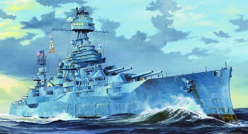 5340 USS Texas BB-35 Battleship 1/350
