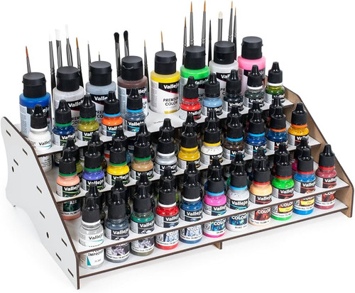 VLJ26007  Front Module Paint Display Stand (Holds 60 Bottles & Brushes)