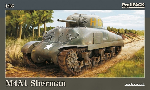 1/35 M4A1 Sherman Tank (Profi-Pack Plastic Kit) 1/35 M4A1 Sherman Tank (Profi-Pack Plastic Kit)