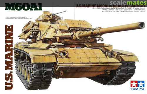 TAM35157 Tamiya Us Marine M60A1 W/Rea Arm