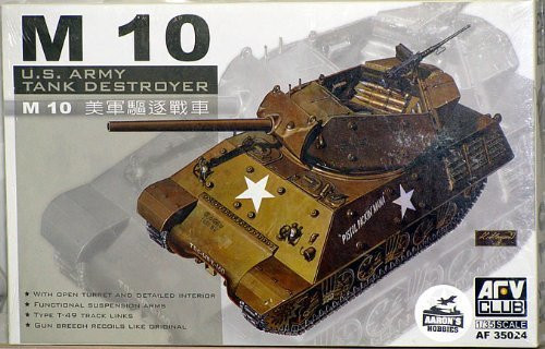 AFV35024  1/35 US M10 TANK DESTROYER