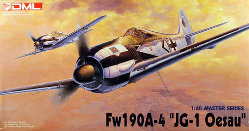 DML5524 Fw.190A-4 JG-1 Oesau 1/48 (No Decals)