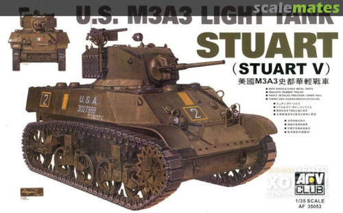 1/35 AFV Club US M3A3 Stuart Light Tank (Stuart V) #35053