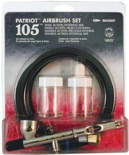 105CS Patriot Airbrush Set  Clam shell 105CS Patriot Airbrush Set  Clam shell