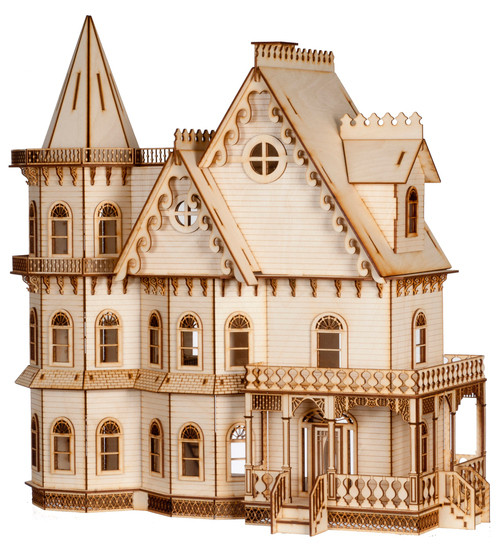 1/4-inch LEON GOTHIC DollHouse