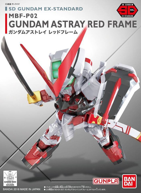 BAN2688333 Bandai SD EX-Standard #007 Gundam Astray Red Frame  "Gundam SEED Astray"