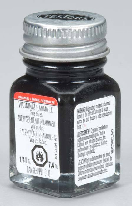 TES1139TT Enamel 1/4oz Semi Gloss Black TES1139TT Enamel 1/4oz Semi Gloss Black